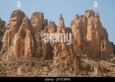 Paese Dogon : villaggio di Bamba Foto Stock