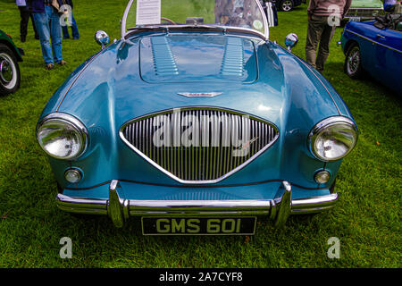 Austin Healey 3000 classic car Foto Stock