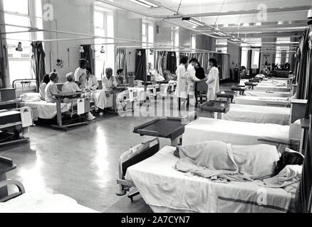 Ward, City Hospital, Nottingham Regno Unito 1991 Foto Stock