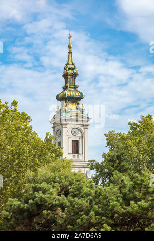 San Michele cattedrale di Belgrado. A Belgrado, in Serbia. Foto Stock