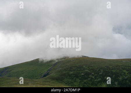 Driesh munro in nubi Foto Stock