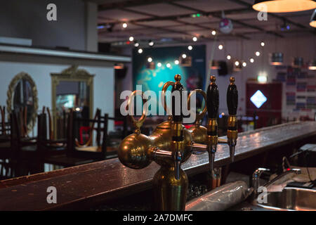 AEgisgarður, birra artigianale in fabbrica a Reykjavik, Icleand Foto Stock
