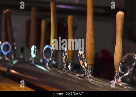 AEgisgarður, birra artigianale in fabbrica a Reykjavik, Icleand Foto Stock