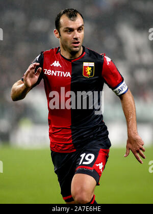 Torino, Italia. 30 ott 2019. Goran PANDEV (Genova)durante la Juventus vs Genova, italiano di calcio di Serie A del campionato Gli uomini a Torino, Italia, 30 Ottobre 2019 - LPS/Claudio Benedetto Credito: Claudio Benedetto/LP/ZUMA filo/Alamy Live News Foto Stock