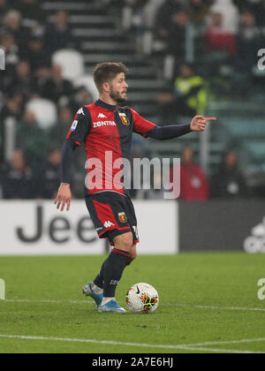 Torino, Italia. 30 ott 2019. lasse brillato (Genova)durante la Juventus vs Genova, italiano di calcio di Serie A del campionato Gli uomini a Torino, Italia, 30 Ottobre 2019 - LPS/Claudio Benedetto Credito: Claudio Benedetto/LP/ZUMA filo/Alamy Live News Foto Stock