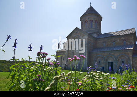 La Georgia: Monastero di Bodbe e la nuova cattedrale di Bodbe Foto Stock