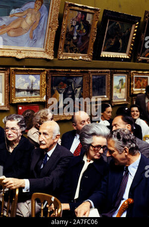 Asta Sothebys degli anni settanta di Robert von Hirsch collezione d'arte vendita a loro Bond Street London auction house. 1978. Peter Wilson banditore presidente UK HOMER SYKES