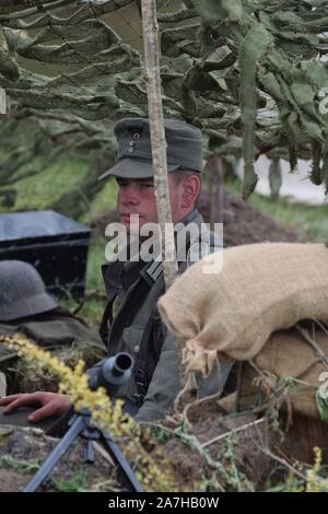 Immagine del Yorkshire esperienza di guerra 2019 Foto Stock