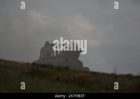 Immagine del Yorkshire esperienza di guerra 2019 Foto Stock