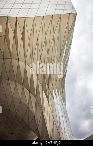 Il Musée des Confluences di Lione, Francia Foto Stock