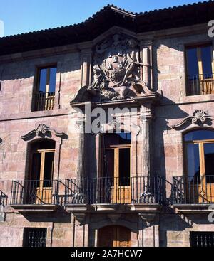 PALACIO DE HEREDIA S XVIII. Posizione: PALACIO DE VALDECARZANA-Heredia. Oviedo. ASTURIAS. Spagna. Foto Stock