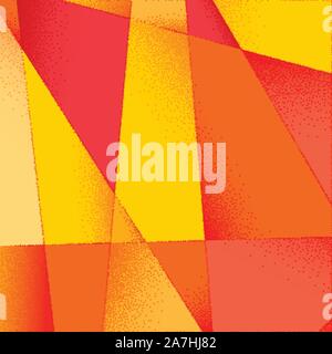 Abstract sfondo con colori vibranti e in stile retrò vintage Illustrazione Vettoriale