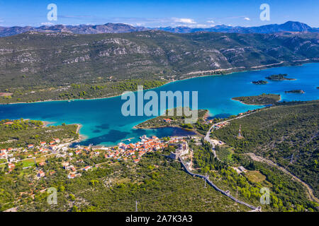 Ston, Croazia Foto Stock