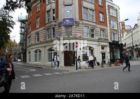 29 ottobre 2019 Londra - UK Head Office della British attori Unione Equity e la varietà Artistes' Federation Foto Stock