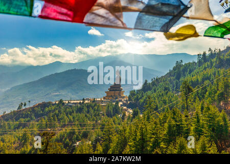 Il Buddha Dordenma statua a Thimphu - Bhoutan Foto Stock