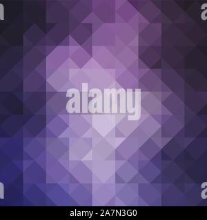 Blu triangolo verticalblurry design dello sfondo. Sfondo geometrico in stile origami con gradiente. Illustrazione Vettoriale