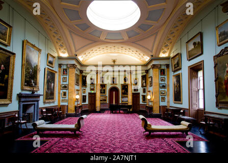 La galleria di foto di Paxton House di Scottish Borders sopra il fiume Tweed e vicino a Berwick upon Tweed Foto Stock