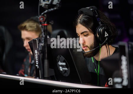 Immagine editoriale di un Counter Strike: offensiva mondiale torneo esports evento. Foto Stock