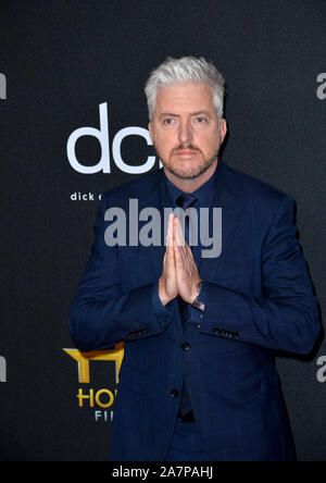 Los Angeles, Stati Uniti d'America. 03 Nov, 2019. LOS ANGELES, Stati Uniti d'America. Novembre 03, 2019: Anthony McCarten presso il XXIII Incontro annuale Hollywood Film Awards presso il Beverly Hilton Hotel. Credito Foto: Paul Smith/Alamy Live News Foto Stock