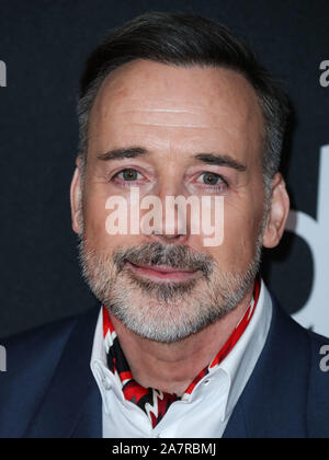 Beverly Hills, Stati Uniti. 03 Nov, 2019. Beverly Hills, Stati Uniti. 03 Nov, 2019.David arredare arriva alla XXIII edizione Hollywood Film Awards tenutosi presso il Beverly Hilton Hotel il 3 novembre 2019 a Beverly Hills Los Angeles, California, Stati Uniti. (Foto di Xavier COLLIN/Image Press Agency) Credito: Image Press Agency/Alamy Live News Foto Stock