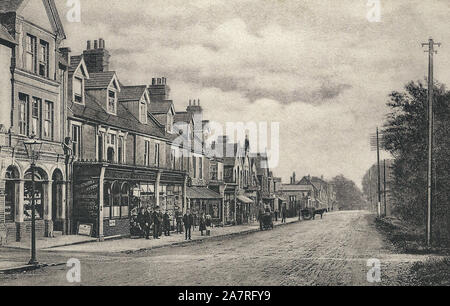 Ascot high street 1905. Foto Stock