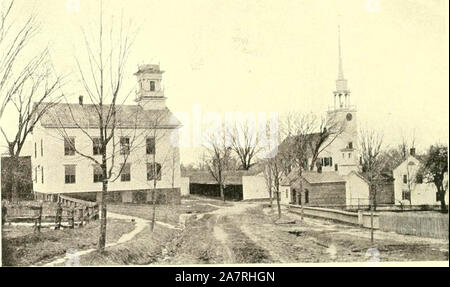 "Farmington, Connecticut, il villaggio di belle case" (1906) Foto Stock