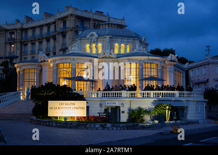 Les Salons De La Rotonde Lenotre, Beaulieu sur Mer Foto Stock