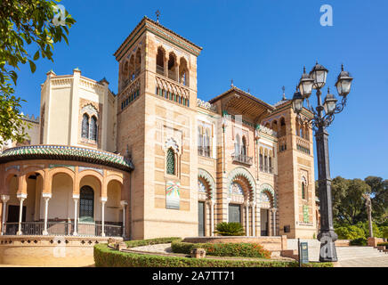 Siviglia Museo delle Arti e Tradizioni Popolari Siviglia Sevilla Siviglia Spagna Siviglia Andalusia Spagna UE Europa Foto Stock