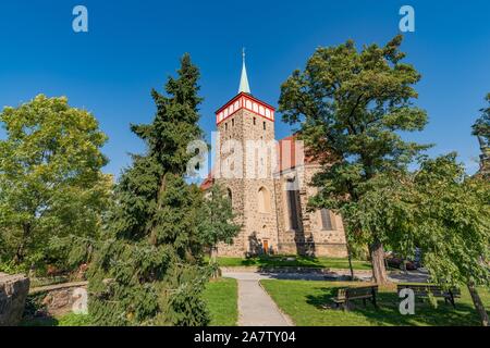 San Michele chiesa nella città sassone di Bautzen Foto Stock