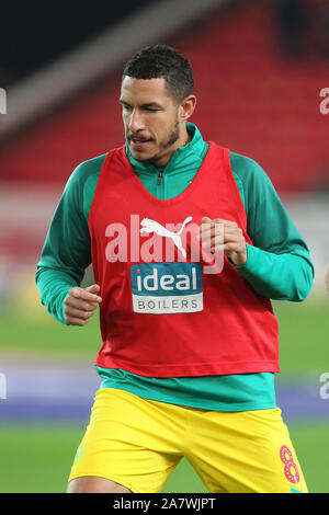Stoke on Trent, Regno Unito. 04 Nov, 2019. durante il cielo EFL scommessa match del campionato tra Stoke City e West Bromwich Albion a bet365 Stadium, Stoke-on-Trent, Inghilterra. Foto di Jurek Biegus. Solo uso editoriale, è richiesta una licenza per uso commerciale. Nessun uso in scommesse, giochi o un singolo giocatore/club/league pubblicazioni. Credit: UK Sports Pics Ltd/Alamy Live News Foto Stock