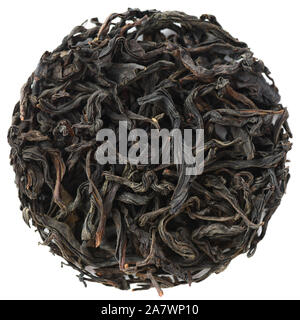 Affumicato Lapsang Souchong tè nero da Tong Mu Guan isolato Foto Stock