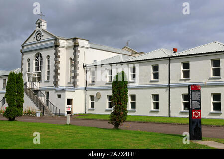 Spike isola prigione & Museo,Cobh, nella contea di Cork, Irlanda Foto Stock