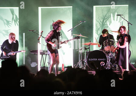 SLEATER-KINNEY eseguire al nightclub ribelle A TORONTO IN CANADA Foto Stock