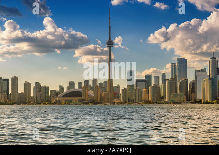 Splendido skyline di Toronto - Toronto, Ontario, Canada. Foto Stock