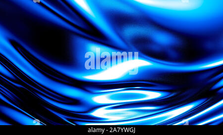 Elegante sfondo blu. 3d'illustrazione, rendering 3d. Foto Stock