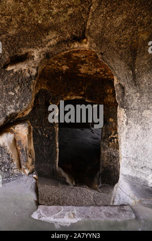 Regenstein Burgruine, Nordharz, Harz, Sachsen-Anhalt, Deutschland, Europa Foto Stock