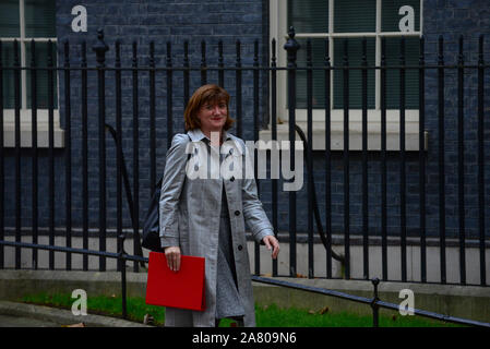 Londra, Regno Unito. 5 novembre 2019. lasciando Downing Street dopo una riunione del gabinetto. Claire Doherty/Alamy Live News. Foto Stock