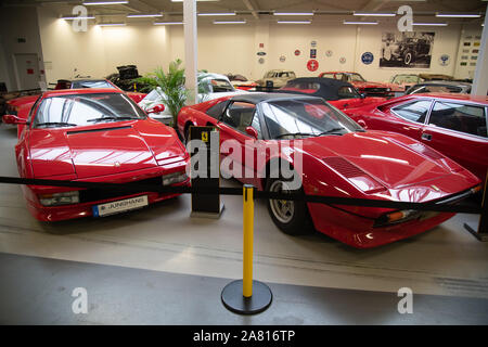 Di auto e moto da Schramberg Museum e Steim collezione in Germania. Foto Stock