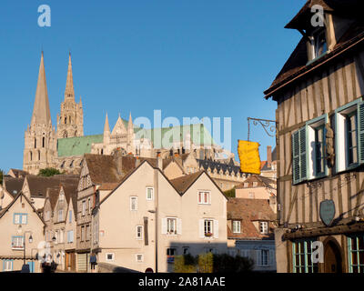 L'Europa, Francia, Chartres, Cattedrale Foto Stock