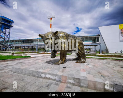 Quito Pichincha Ecuador - Ottobre 25, 2019: Bicentenario Event Center, centro di Quito vicino a un aeroporto e un centro di convenzione. Foto Stock