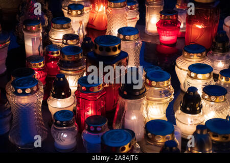 Candele e fanali Foto Stock