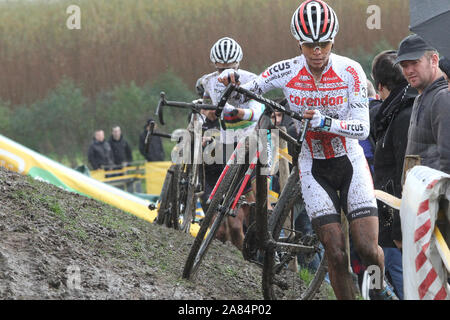 3 novembre 2019 Ruddervoorde, Belgio ciclocross Superprestige Ruddervoorde Ceylin Alvarado Foto Stock