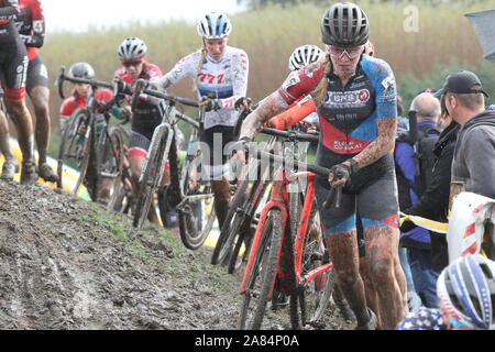 3 novembre 2019 Ruddervoorde, Belgio ciclocross Superprestige Ruddervoorde Annemarie peggiore Foto Stock