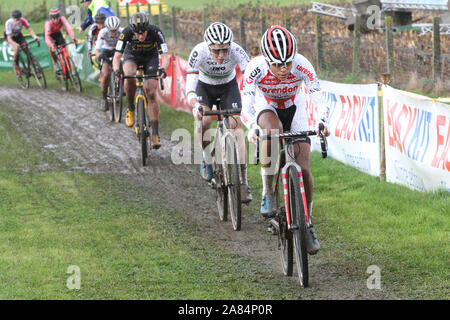 3 novembre 2019 Ruddervoorde, Belgio ciclocross Superprestige Ruddervoorde Ceylin Alvarado Foto Stock