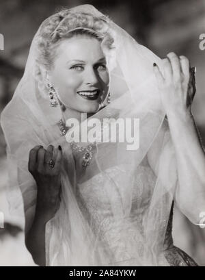 Marika Rökk, deutsch östereichische Schauspielerin, Sängerin und Tänzerin, Deutschland 1950er Jahre. Il tedesco Austrian attrice, cantante e ballerino Marika Roekk, Germania degli anni cinquanta. Foto Stock