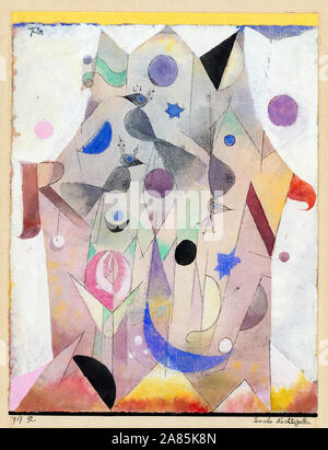 Paul Klee, pittura astratta, Persische Nachtigallen (Persiano Nightingales), 1917 Foto Stock