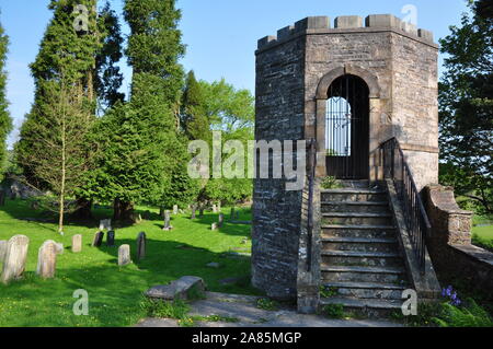 Gazebo follia, Kirkby Lonsdale, Cumbria Foto Stock