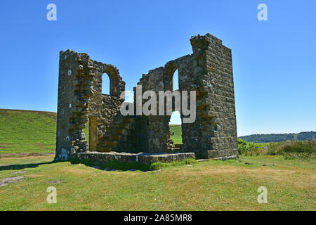 Torre scheletrica di follia, Levisham, North Yorkshire Foto Stock