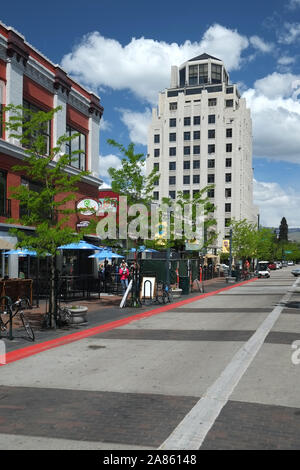 Ottava strada Boise, Idaho Foto Stock