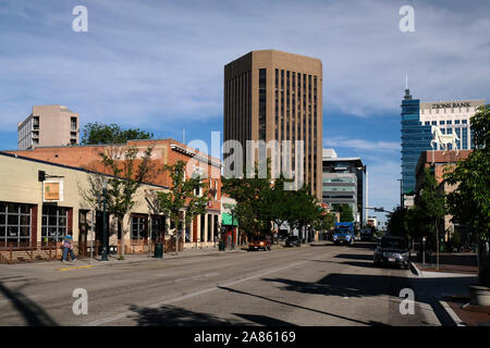 Downtown Boise Idaho Foto Stock